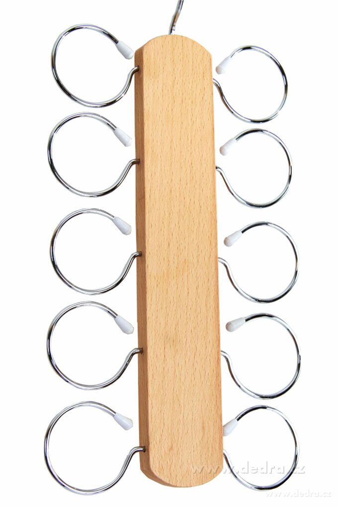 Šátkovník pro přehledné zavěšení šátků a šál