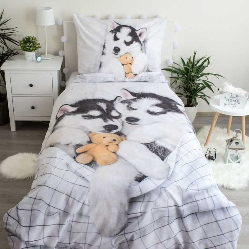Povlečení Husky Bavlna, 140/200, 70/90 cm