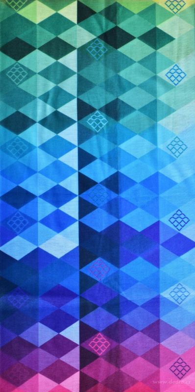 Multifunkční šátek  multicolor káro