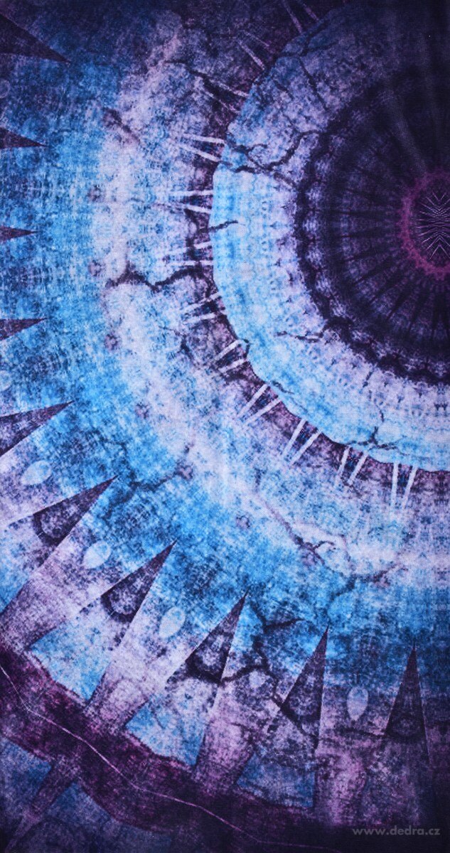 Multifunkční šátek- modrý orient 