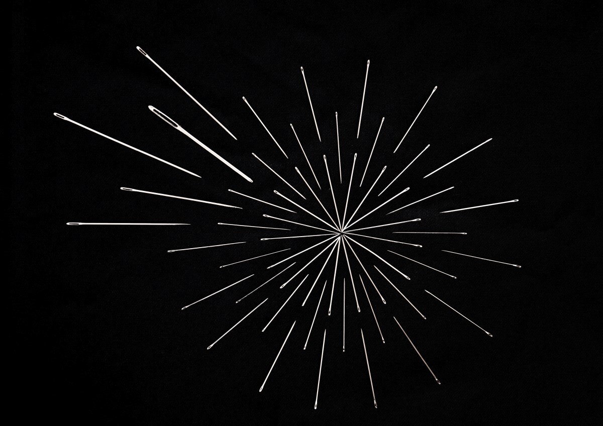 Jehly na ruční šití z kvalitní oceli - sada 