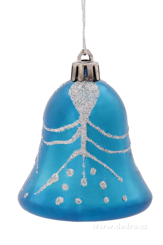 6 kusů barevných zvonků