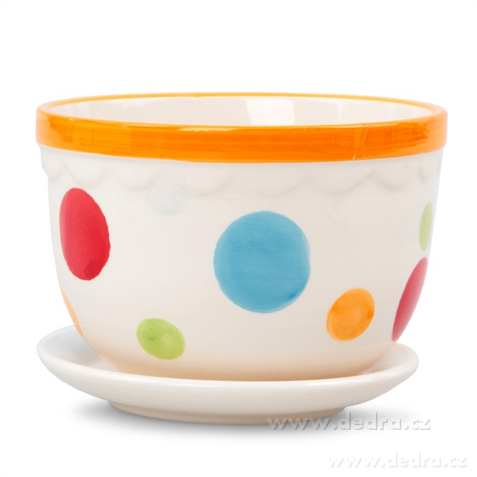 Obaly na květináče - 2 ks - obal s miskou