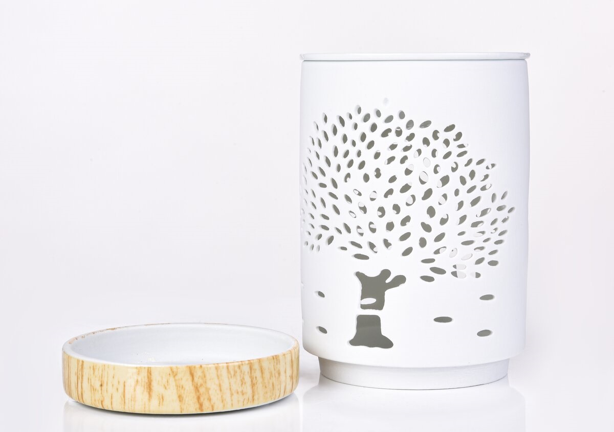  Keramická aromalampa s hlubokou miskou 