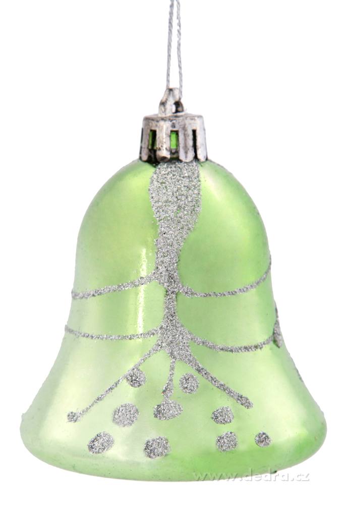 6 kusů barevných zvonků