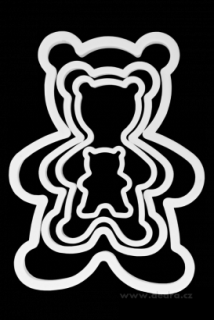 Vykrajovátka - medvídek 